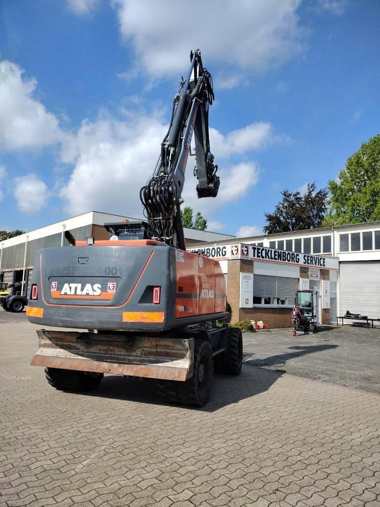 Atlas 190W mit OilQuick OQ70-55 (Woodcracker) Mobilbagger