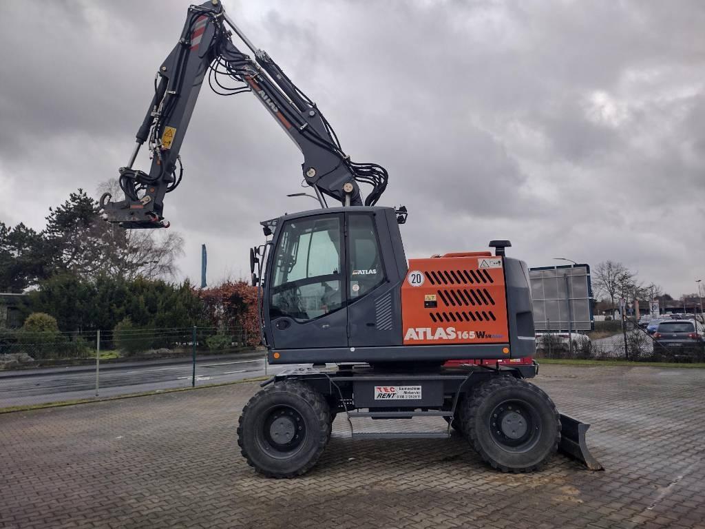 Atlas 165WSR Kurzheck 1.690mm Heckschwenkradius Mobilbagger