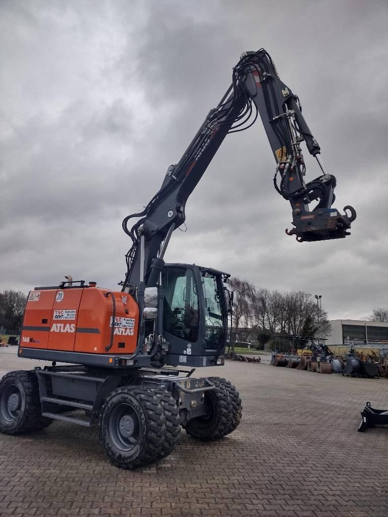 Atlas 165WSR Kurzheck 1.690mm Heckschwenkradius Mobilbagger