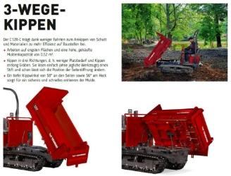Yanmar Carrier C12R-C *3-Seiten-Kipper* Dumper