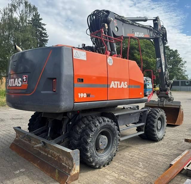 Atlas 190W mit OilQuick OQ70-55 Mobilbagger