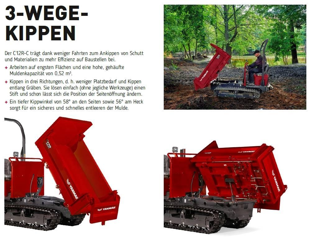 Yanmar Carrier C12R-C *3-Seiten-Kipper* Dumper Raupendumper