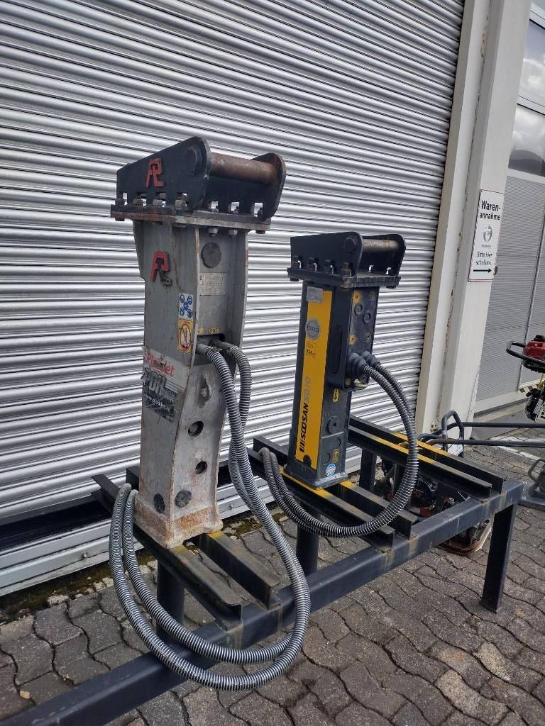 Pladdet PDH30X Abbruch-Hydraulik-Hammer f. Minibagger 3-4t Hammer / Brecher
