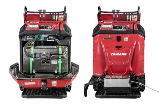 Yanmar Carrier C08e Power Vollelektrischer Transporter Raupendumper